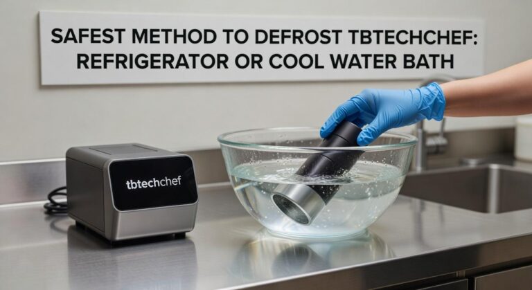 which method is safest to defrost tbtechchef